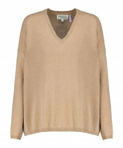 LES TRICOTS DE LÉA Pull Monjakoe Cachemire Camel