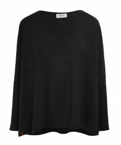 MAEVY MOUVEMENT LIBRE Pull Ominira Laine Noir