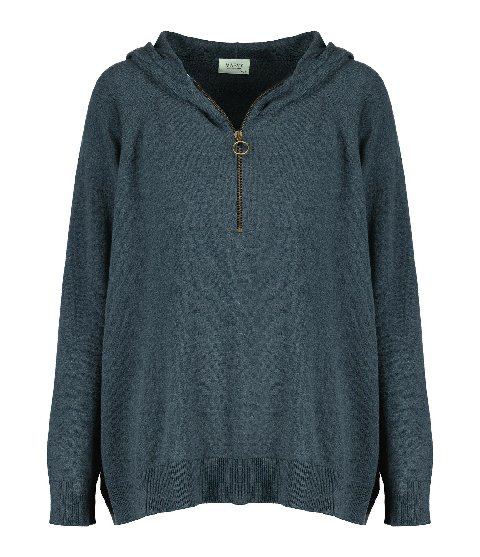 MAEVY MOUVEMENT LIBRE Pull Rivière Cachemire Laine Encre 3 MAEVY MOUVEMENT LIBRE Pull Rivière Cachemire Laine Encre