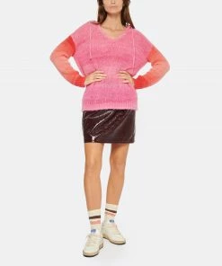 LES TRICOTS DE LÉA Pull Miangelo Mohair Alpaga Rouge Lipstick -Boutique MAJESTIC FILATURES unnamed file 1110