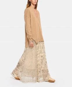 MES DEMOISELLES Pull Maille Cheryl Marron -Boutique MAJESTIC FILATURES unnamed file 1115