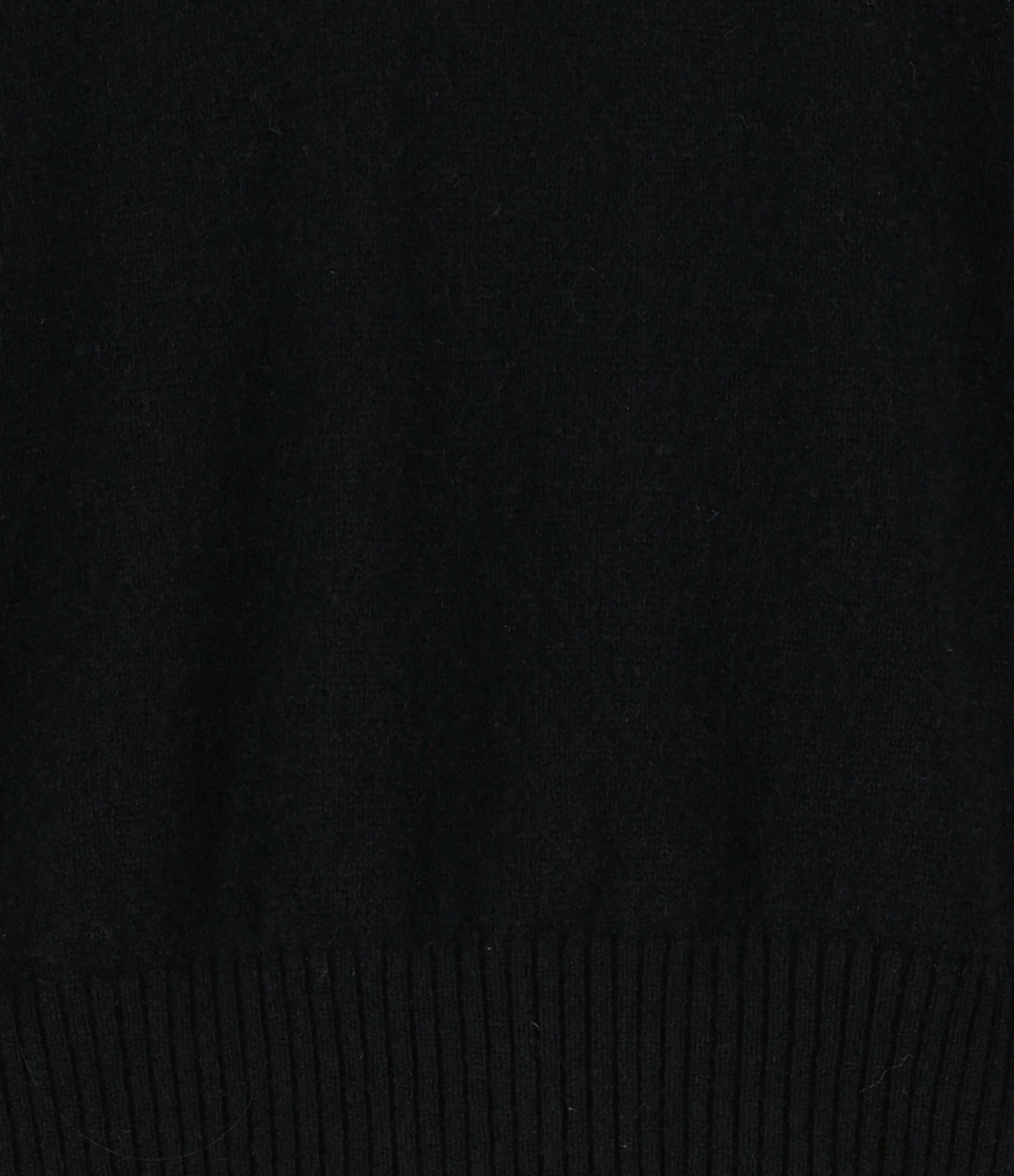 LOULOU STUDIO Pull Col V Cachemire Noir 4 LOULOU STUDIO Pull Col V Cachemire Noir – Image 2