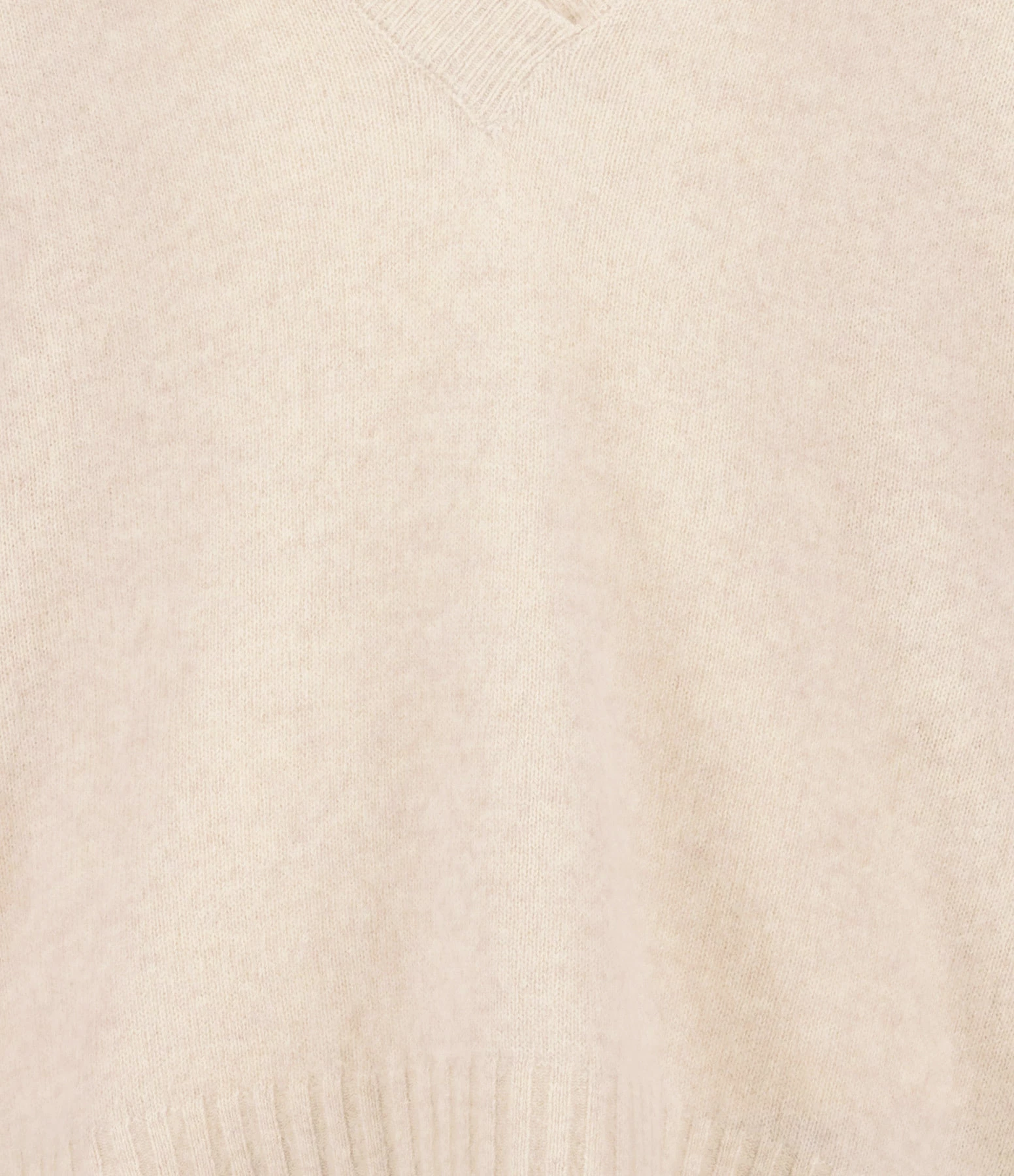 MAJESTIC FILATURES Pull Col V Raccoon Beige 4 MAJESTIC FILATURES Pull Col V Raccoon Beige – Image 2