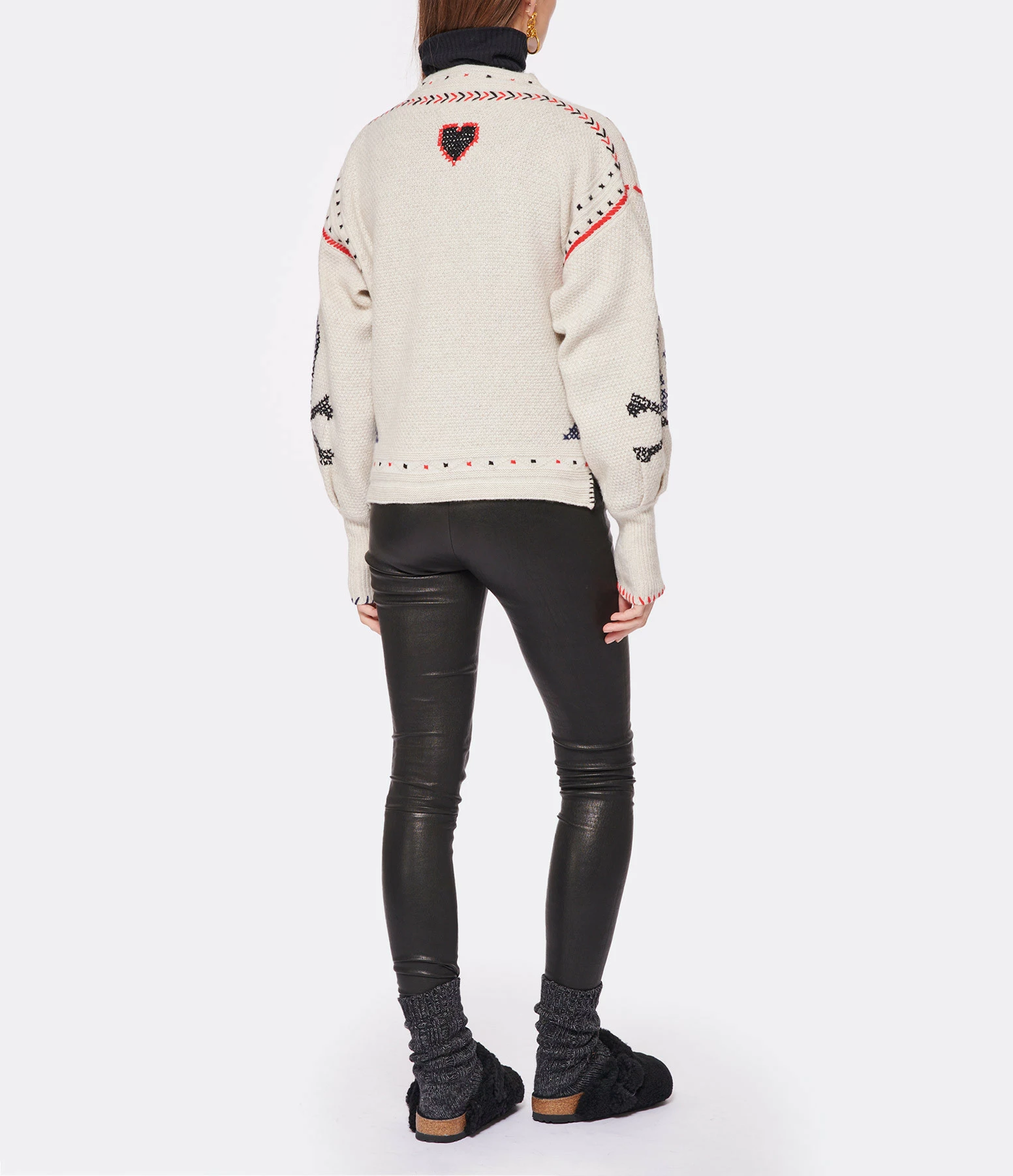ZADIG & VOLTAIRE Pull Amanda Cachemire Beige Sugar 6 ZADIG & VOLTAIRE Pull Amanda Cachemire Beige Sugar – Image 4