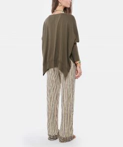 HANA SAN Pull Phebe Kaki 11 HANA SAN Pull Phebe Kaki -Boutique MAJESTIC FILATURES unnamed file 1189