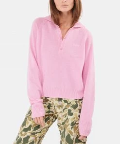 MARGAUX LONNBERG Pull Williams Laine Rose -Boutique MAJESTIC FILATURES unnamed file 1200