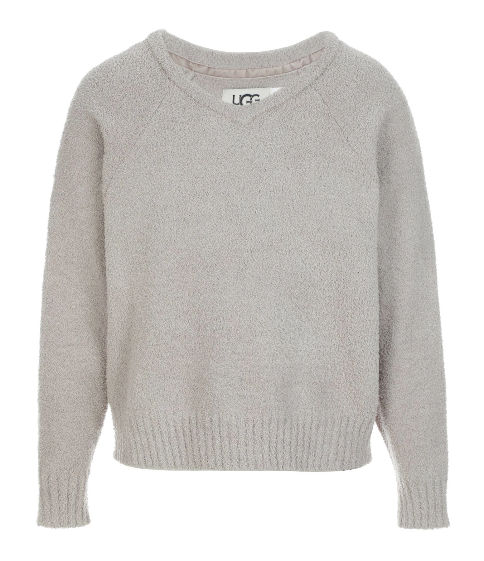 UGG Sweatshirt Paula Col V Gris 3 UGG Sweatshirt Paula Col V Gris