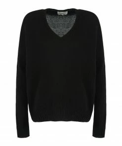 KUJTEN Pull Mel Cachemire Noir