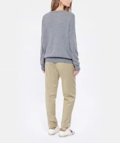 KUJTEN Pull Edy Col V Cachemire Gris Flanelle -Boutique MAJESTIC FILATURES unnamed file 1270