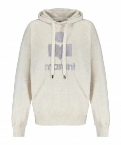 ISABEL MARANT ÉTOILE Sweatshirt Mansel Coton Écru