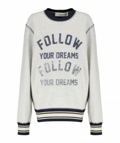 GOLDEN GOOSE Sweatshirt Journey Homme Coton Gris
