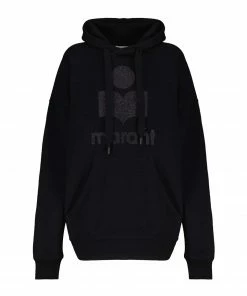 ISABEL MARANT ÉTOILE Sweatshirt Mansel Coton Noir