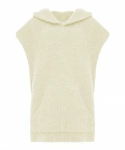 SHERPA Sweat Hoodie Oversized Nyima Alpaga Écru