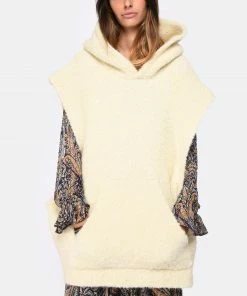 SHERPA Sweat Hoodie Oversized Nyima Alpaga Écru -Boutique MAJESTIC FILATURES unnamed file 1313