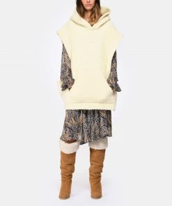SHERPA Sweat Hoodie Oversized Nyima Alpaga Écru -Boutique MAJESTIC FILATURES unnamed file 1314