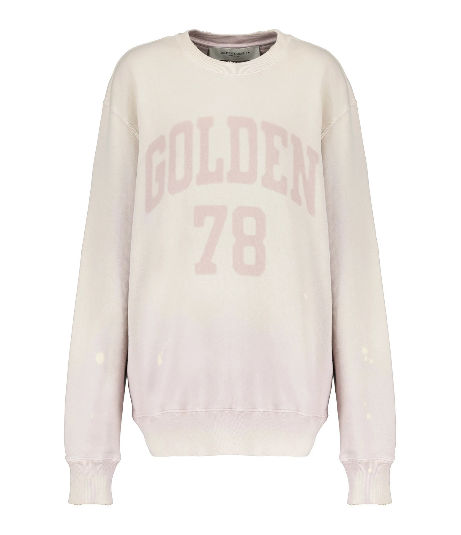 GOLDEN GOOSE Sweatshirt Journey Homme Coton Rose 3 GOLDEN GOOSE Sweatshirt Journey Homme Coton Rose