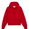 AMI PARIS Sweatshirt Hoodie Unisexe Ami De Cœur Coton Bio Rouge -Boutique MAJESTIC FILATURES unnamed file 1338