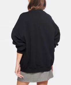 ROTATE Sweatshirt Classic Logo Coton Noir, Capsule Sunday -Boutique MAJESTIC FILATURES unnamed file 1346