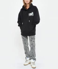 NEWTONE Sweatshirt Hoodie Deeper Brand Coton Noir -Boutique MAJESTIC FILATURES unnamed file 1356
