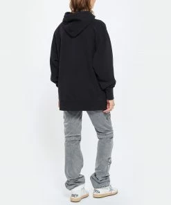 NEWTONE Sweatshirt Hoodie Deeper Brand Coton Noir -Boutique MAJESTIC FILATURES unnamed file 1357