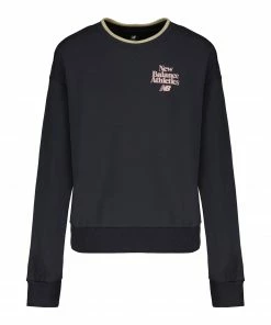 NEW BALANCE Sweatshirt NB Athletics 70s Run Coton Phantom