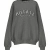 ROTATE Sweatshirt Classic Logo Coton Gris, Capsule Sunday