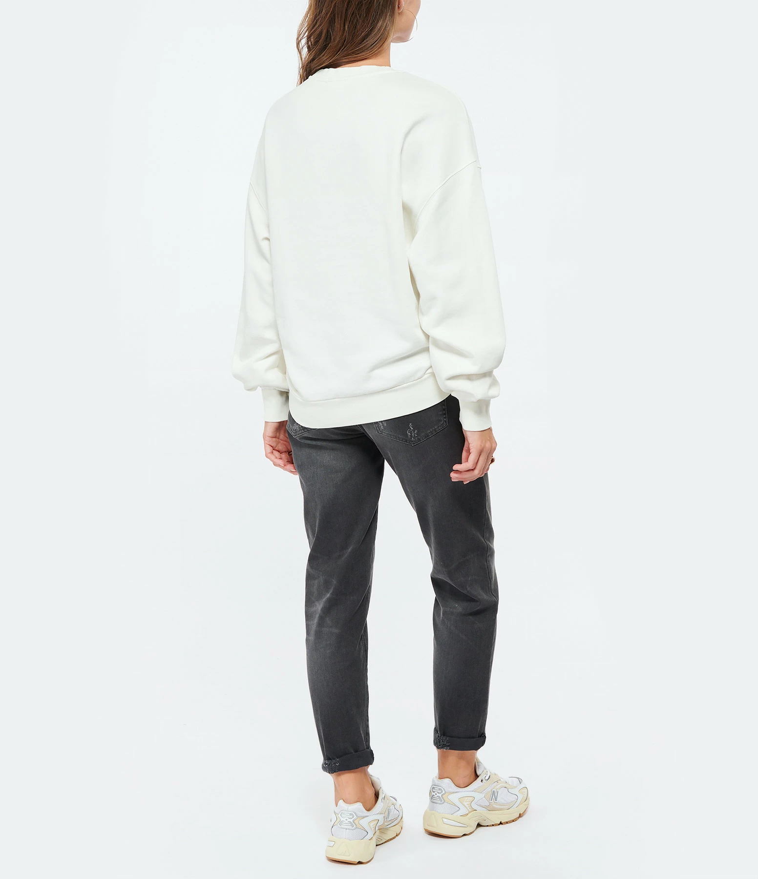 LOVE STORIES Sweatshirt Skye Coton Organique Écru 7 LOVE STORIES Sweatshirt Skye Coton Organique Écru – Image 5