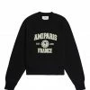 AMI PARIS Sweatshirt Unisexe Coton Biologique Noir -Boutique MAJESTIC FILATURES unnamed file 1399