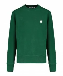 GOLDEN GOOSE Sweatshirt Athena Star Vert