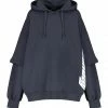 ROTATE Sweatshirt Hoodie Logo Coton Bleu, Capsule Sunday -Boutique MAJESTIC FILATURES unnamed file 1414