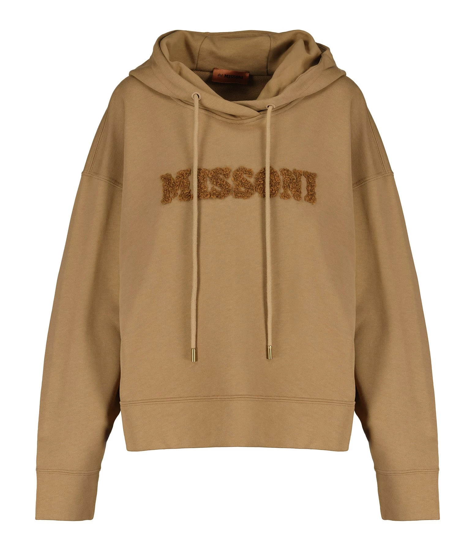 MISSONI Sweatshirt Logo Coton Marron 3 MISSONI Sweatshirt Logo Coton Marron