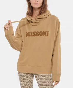 MISSONI Sweatshirt Logo Coton Marron 9 MISSONI Sweatshirt Logo Coton Marron -Boutique MAJESTIC FILATURES unnamed file 1437
