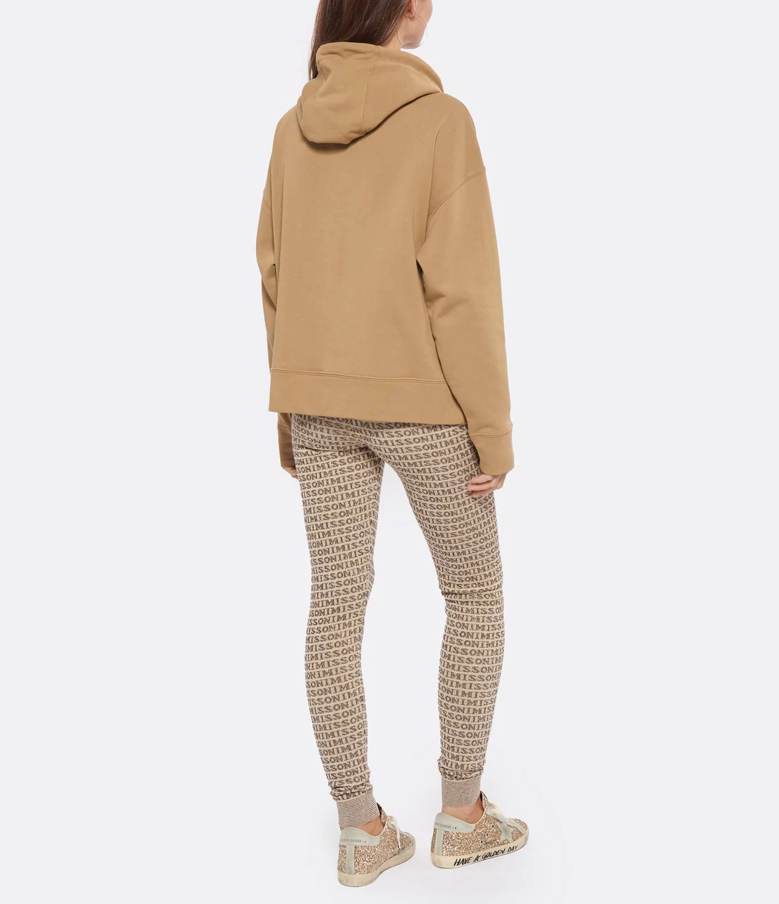 MISSONI Sweatshirt Logo Coton Marron 7 MISSONI Sweatshirt Logo Coton Marron – Image 5