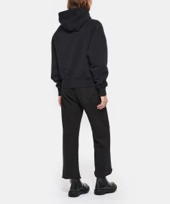 AMI PARIS Sweatshirt Unisexe Coton Biologique Noir -Boutique MAJESTIC FILATURES unnamed file 1453