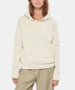 NILI LOTAN Sweatshirt Janie Coton Beige -Boutique MAJESTIC FILATURES unnamed file 1460