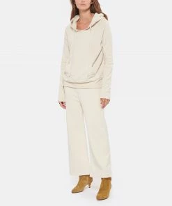 NILI LOTAN Sweatshirt Janie Coton Beige -Boutique MAJESTIC FILATURES unnamed file 1462