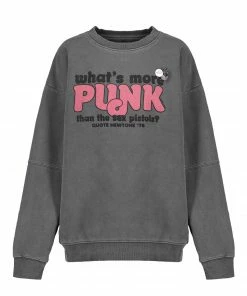 NEWTONE Sweatshirt Roller Quote Coton Pepper