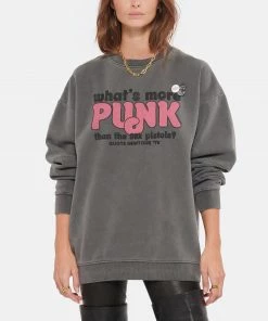 NEWTONE Sweatshirt Roller Quote Coton Pepper -Boutique MAJESTIC FILATURES unnamed file 1469