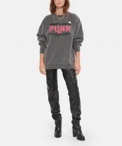 NEWTONE Sweatshirt Roller Quote Coton Pepper -Boutique MAJESTIC FILATURES unnamed file 1470