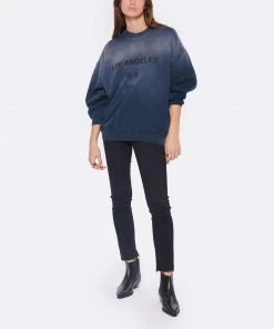 ANINE BING Sweatshirt Jaci Coton Organique Navy 9 ANINE BING Sweatshirt Jaci Coton Organique Navy -Boutique MAJESTIC FILATURES unnamed file 1475