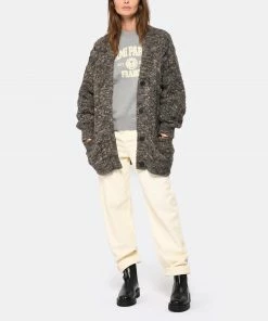 AMI PARIS Sweatshirt Unisexe Coton Biologique Gris Chiné -Boutique MAJESTIC FILATURES unnamed file 1481