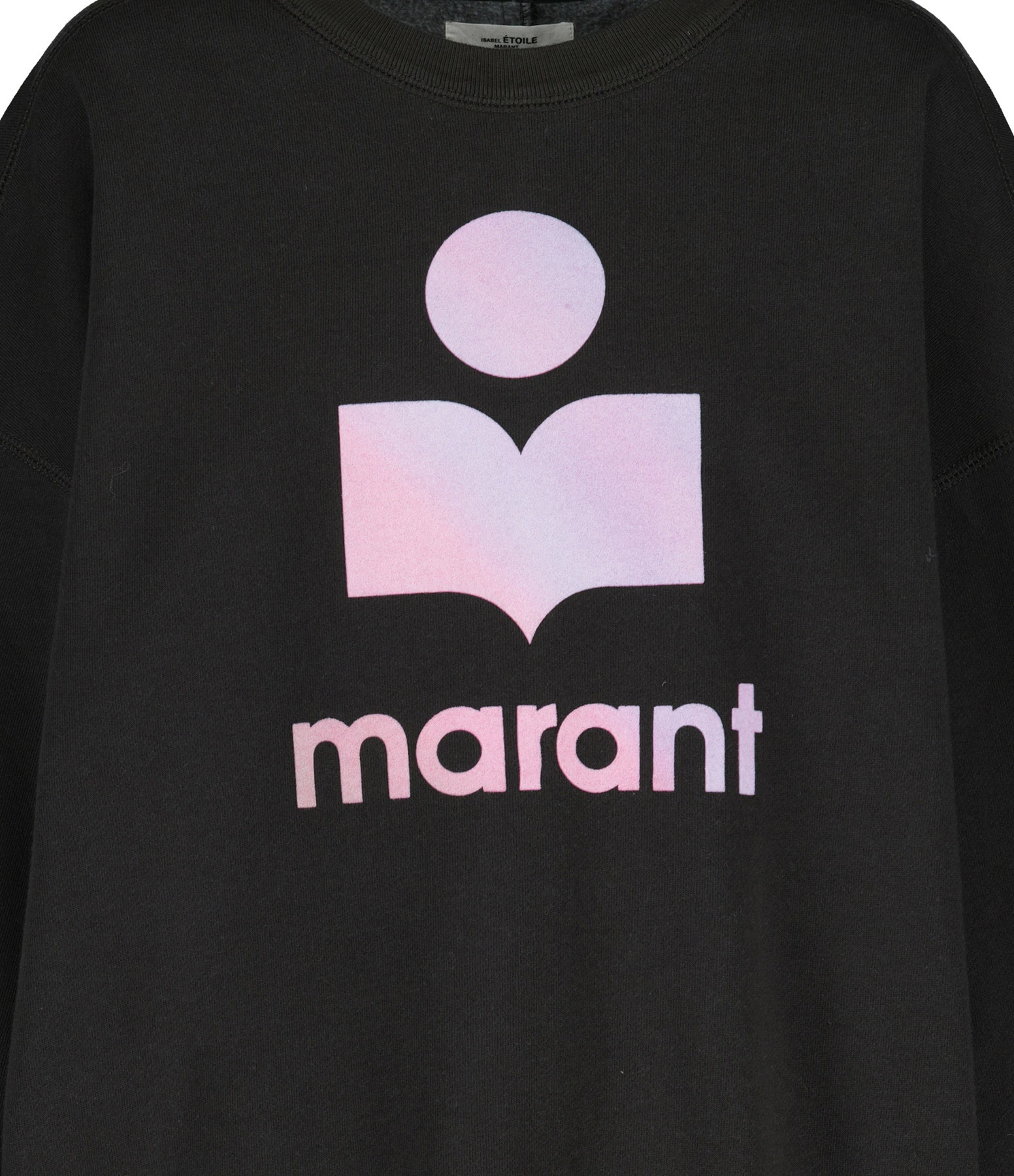 ISABEL MARANT ÉTOILE Sweatshirt Mindy Coton Noir Délavé 4 ISABEL MARANT ÉTOILE Sweatshirt Mindy Coton Noir Délavé – Image 2