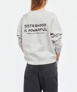 Sweatshirt Upper Coton Gris Chiné, Collaboration Zadig & Voltaire X Band Of Sisters -Boutique MAJESTIC FILATURES unnamed file 1514