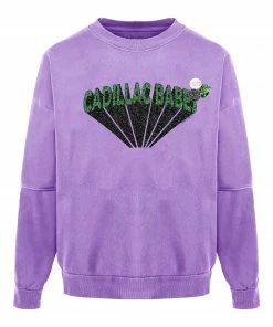 NEWTONE Sweatshirt Roller Cadillac Coton Violet