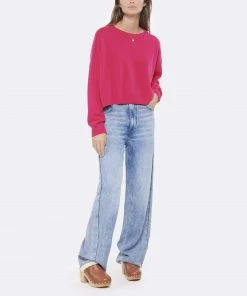 VANESSA BRUNO Pull Valerie Laine Fuchsia -Boutique MAJESTIC FILATURES unnamed file 156