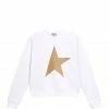 GOLDEN GOOSE Sweatshirt Enfant Star Coton Blanc Doré 1 GOLDEN GOOSE Sweatshirt Enfant Star Coton Blanc Doré -Boutique MAJESTIC FILATURES unnamed file 1579
