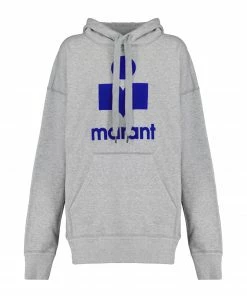 ISABEL MARANT ÉTOILE Sweatshirt Mansel Coton Organique Gris