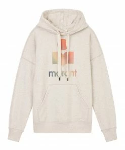 ISABEL MARANT ÉTOILE Sweatshirt Mansel Coton Écru