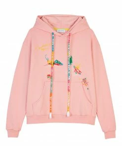 MIRA MIKATI Sweatshirt Coton Rose