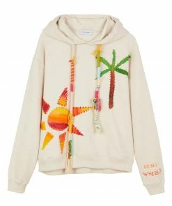 MIRA MIKATI Sweatshirt Coton Crème